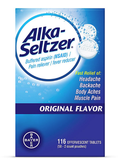 Alka-Seltzer Original Antacid Effervescent Tablets (116 Ct.) – Carver ...